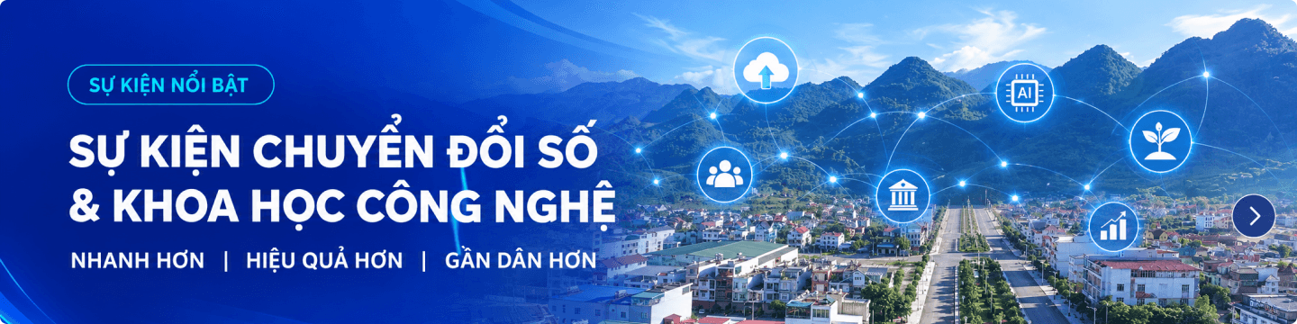 Sự kiện nổi bật chuyển đổi số và khoa học công nghệ